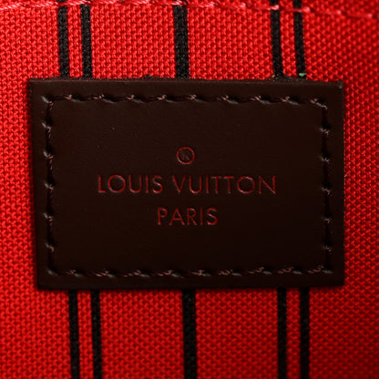 Louis Vuitton Damier Ebene Neverfull MM GM Pochette 6 of 6