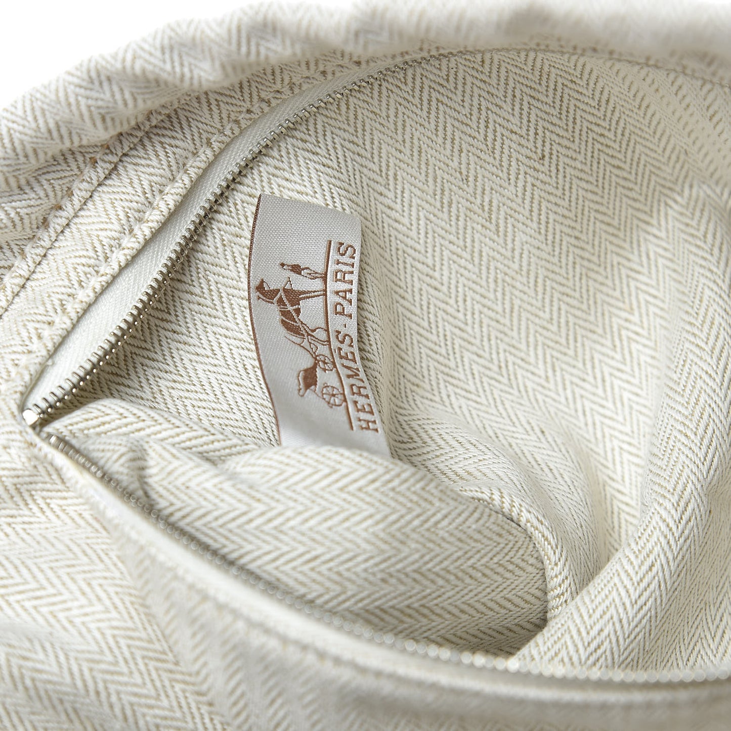 Canvas Barenia Fourbi 25 MM Pouch Naturel Fauve