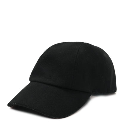 Hermes Cashmere Silk Cap 59 Black 1 of 9