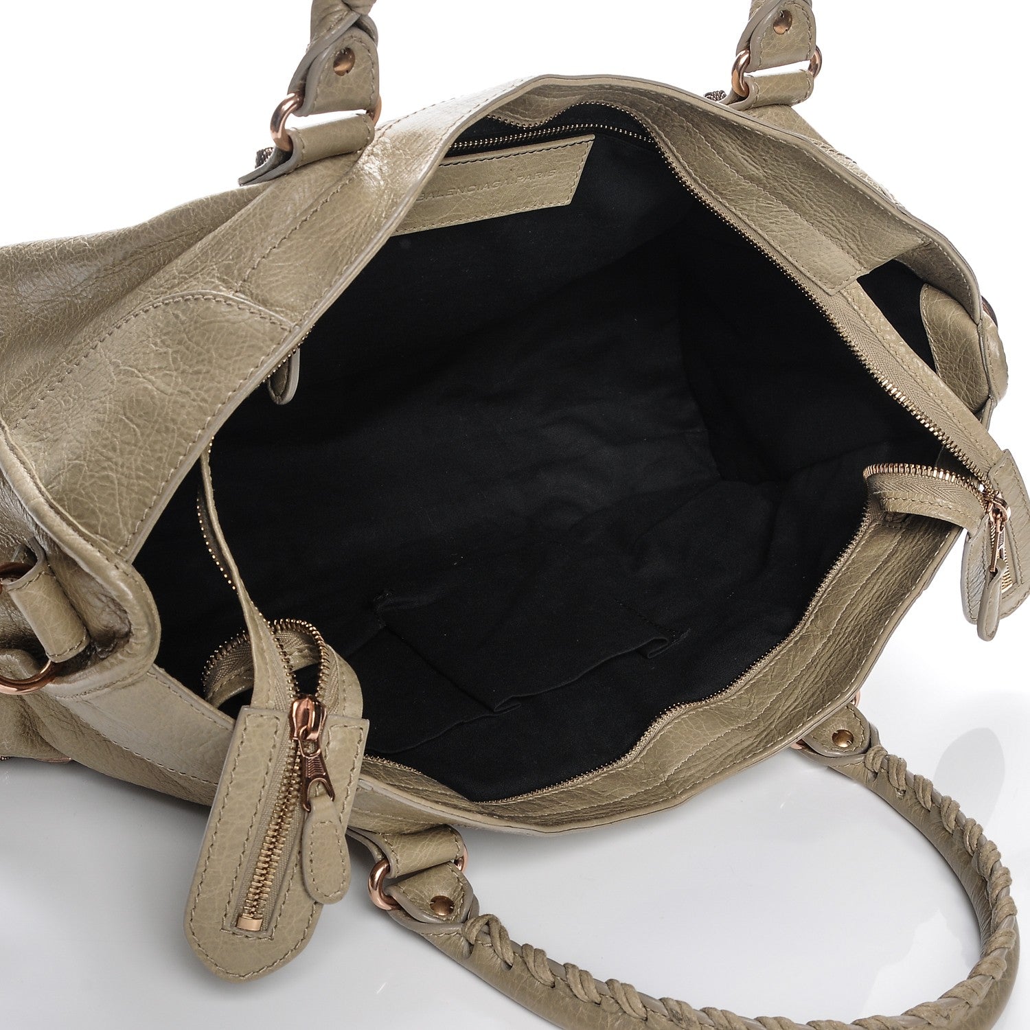 Balenciaga Agneau Giant 12 Rose Gold Hardware Part Time Latte Beige 5 of 10