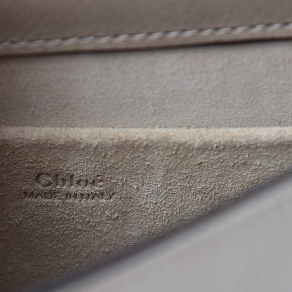 Chloe Calfskin Suede Small Nile Bracelet Bag Motty Grey 8 of 10