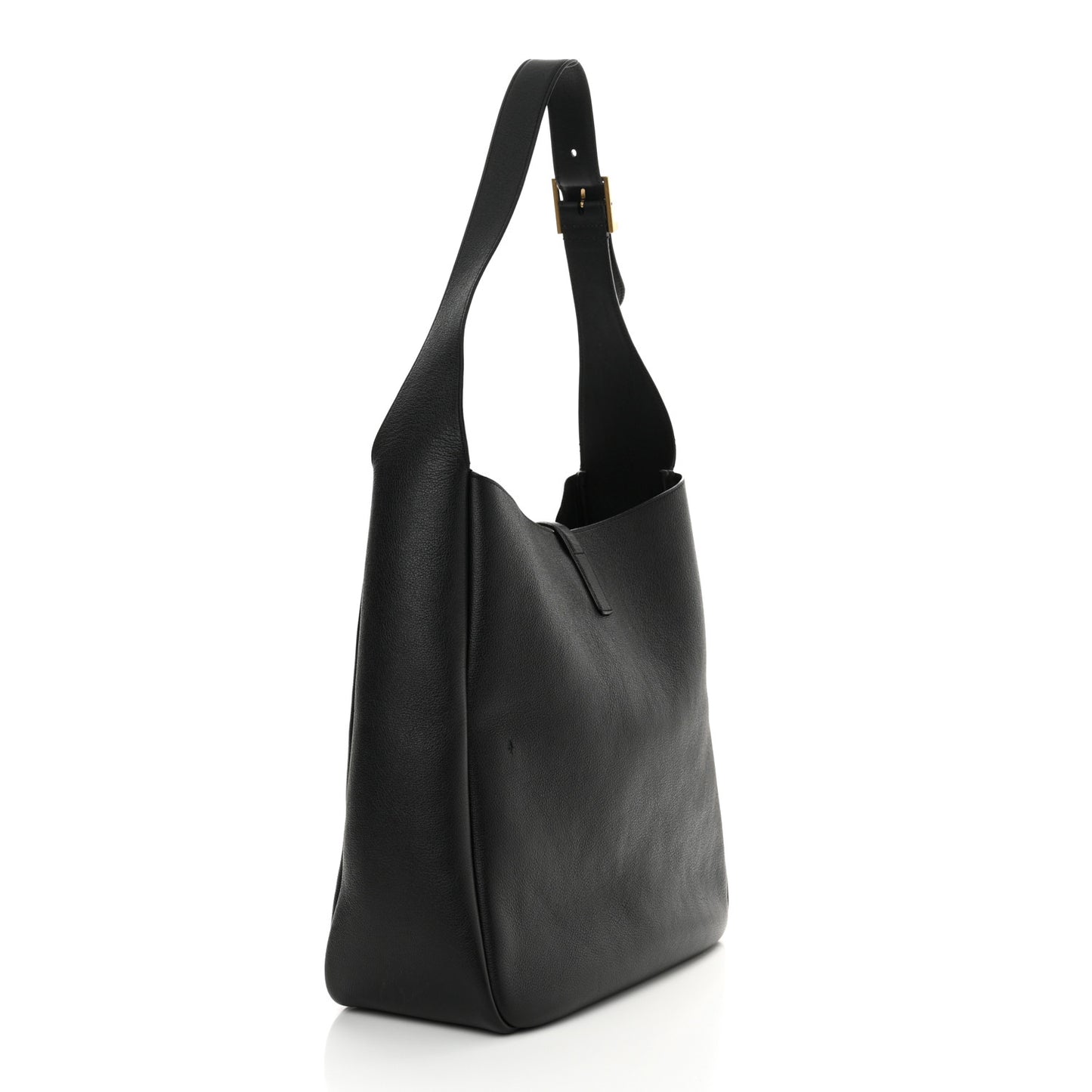 Supple Calfskin Large Le 5 A 7 Soft Hobo Black