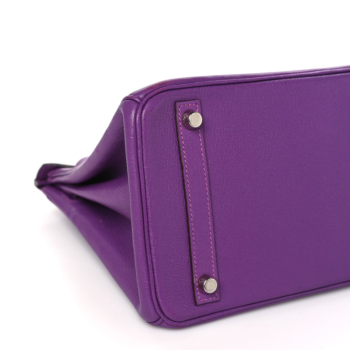 Chevre Mysore Birkin 30 Violet
