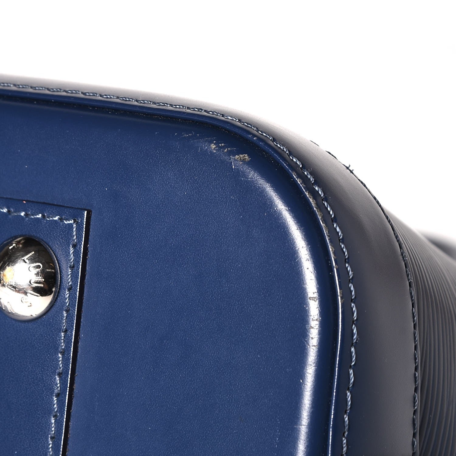 Louis Vuitton Epi Alma PM Indigo 5 of 11
