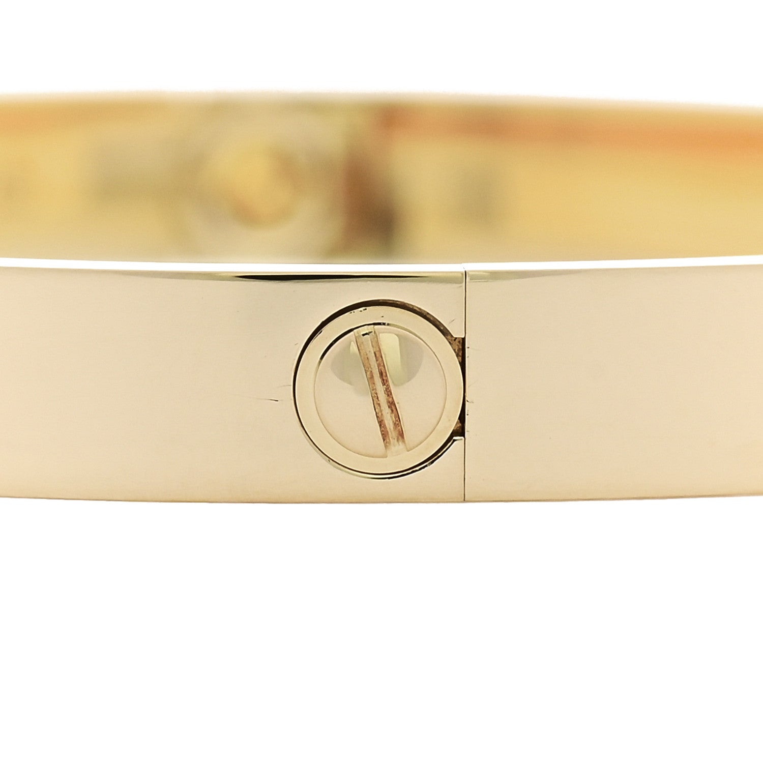 Cartier 18K Yellow Gold LOVE Bracelet 18 4 of 9
