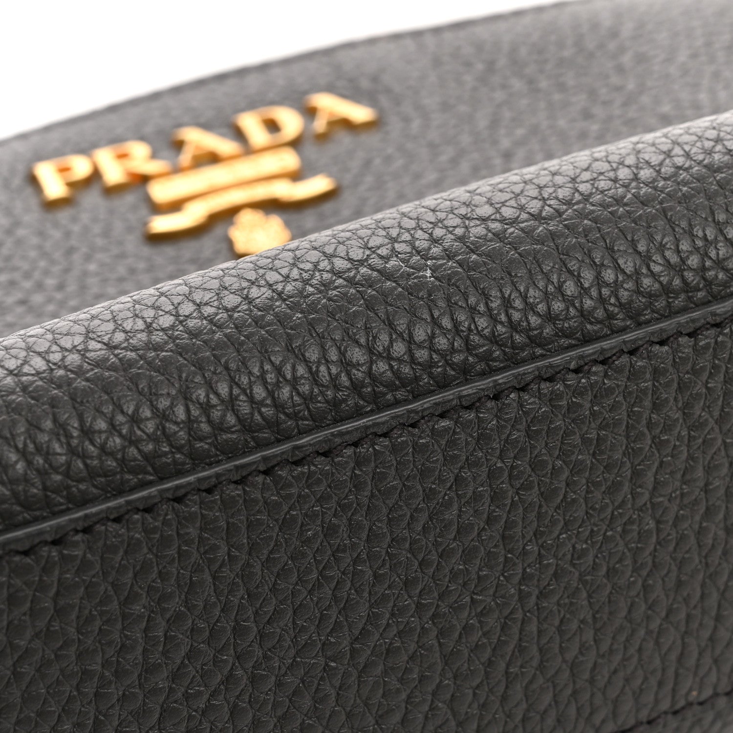 Prada Vitello Daino Cosmetic Pouch Marmo 9 of 10