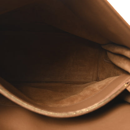 Saint Laurent Grained Calfskin Large Souple Sac De Jour Cinnamon 5 of 10