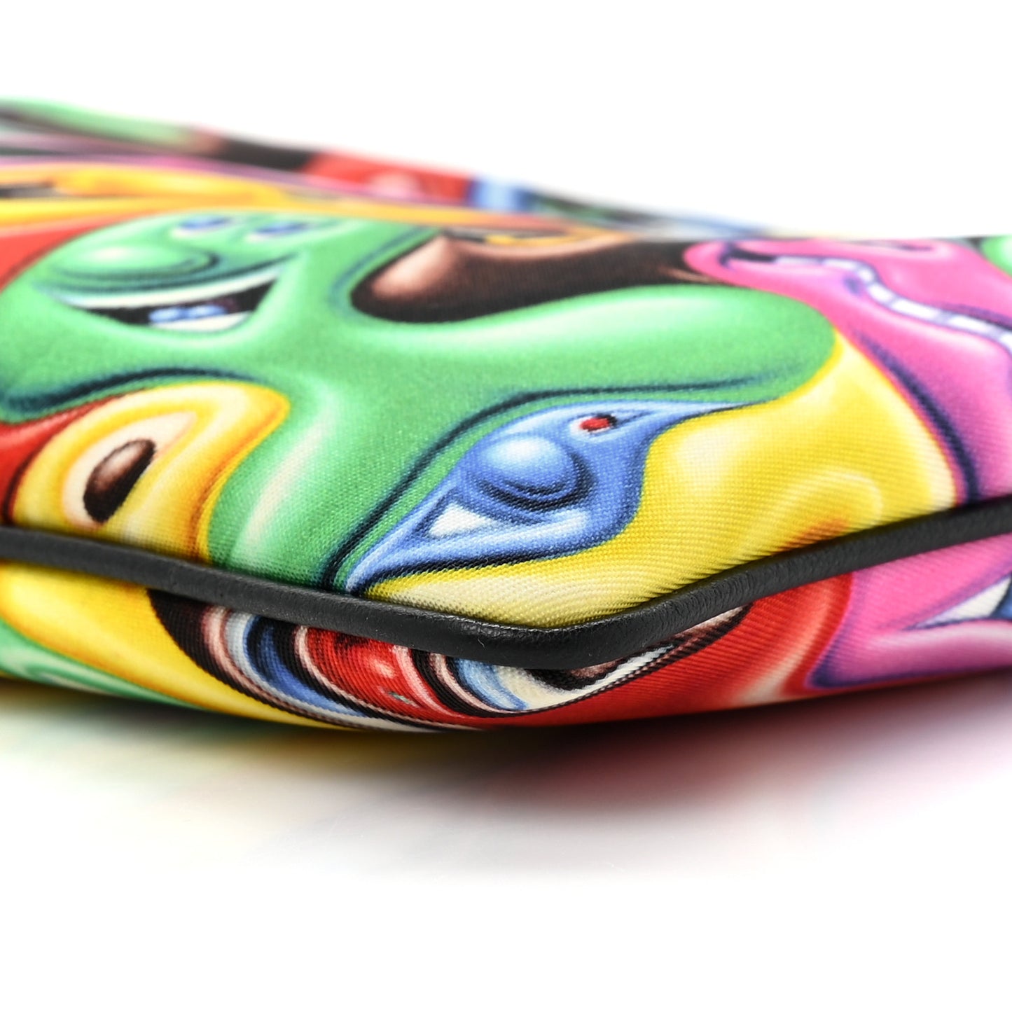 X KENNY SCHARF Nylon Zip Pouch Multicolor