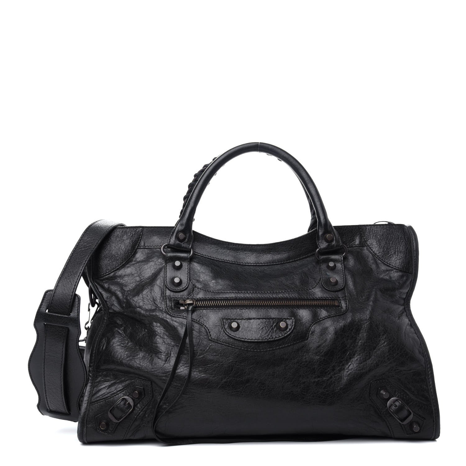 Balenciaga Agneau Classic Hardware City Black 1 of 10