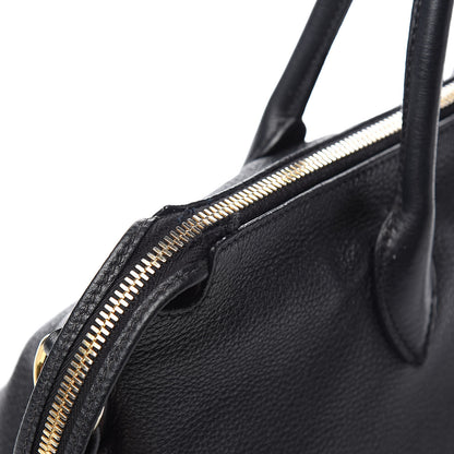Prada Vitello Daino Tote Black 12 of 14