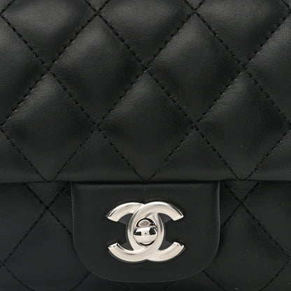 Chanel Calfskin Quilted CC Uniform Flap Belt Bag Black 9 of 11