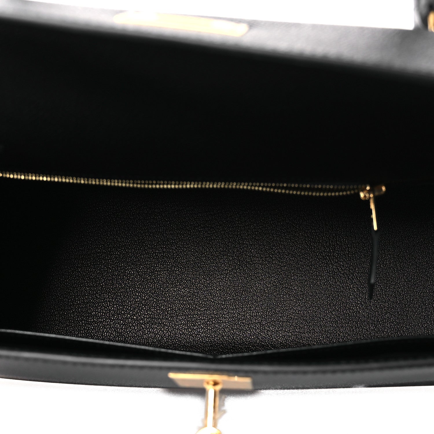 Hermes Epsom Kelly Sellier 28 Black 5 of 14