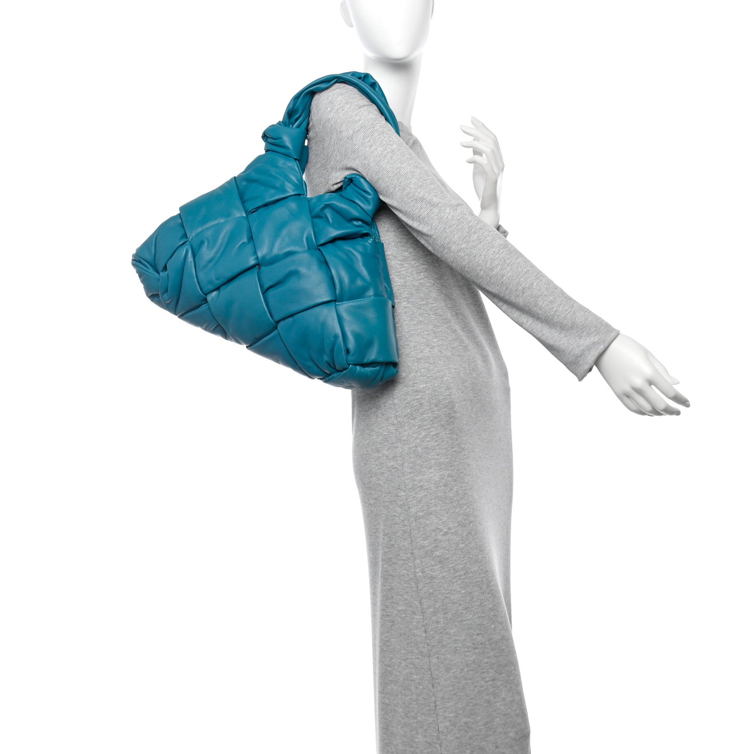 Bottega Veneta Lambskin Padded Lock Tote Blaster 2 of 10