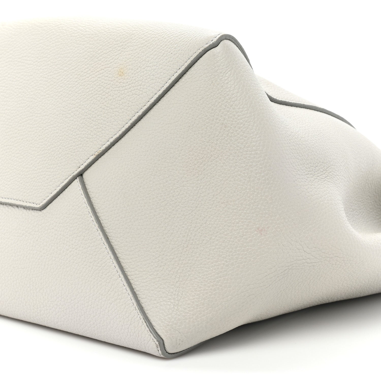 Celine Soft Grained Calfskin Small Belt Cabas Phantom Mineral 8 of 16