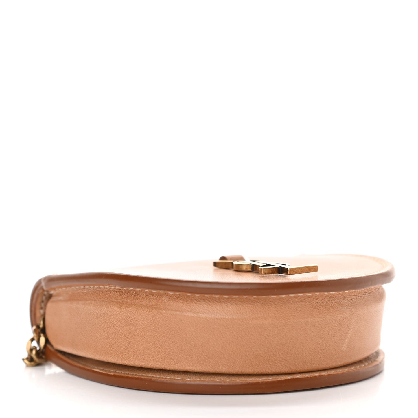 Calfskin Monogram Baby Kaia Crossbody Bag Vintage Brown