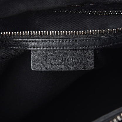 Givenchy Calfskin Contrast Stitched Medium Antigona Black 6 of 14