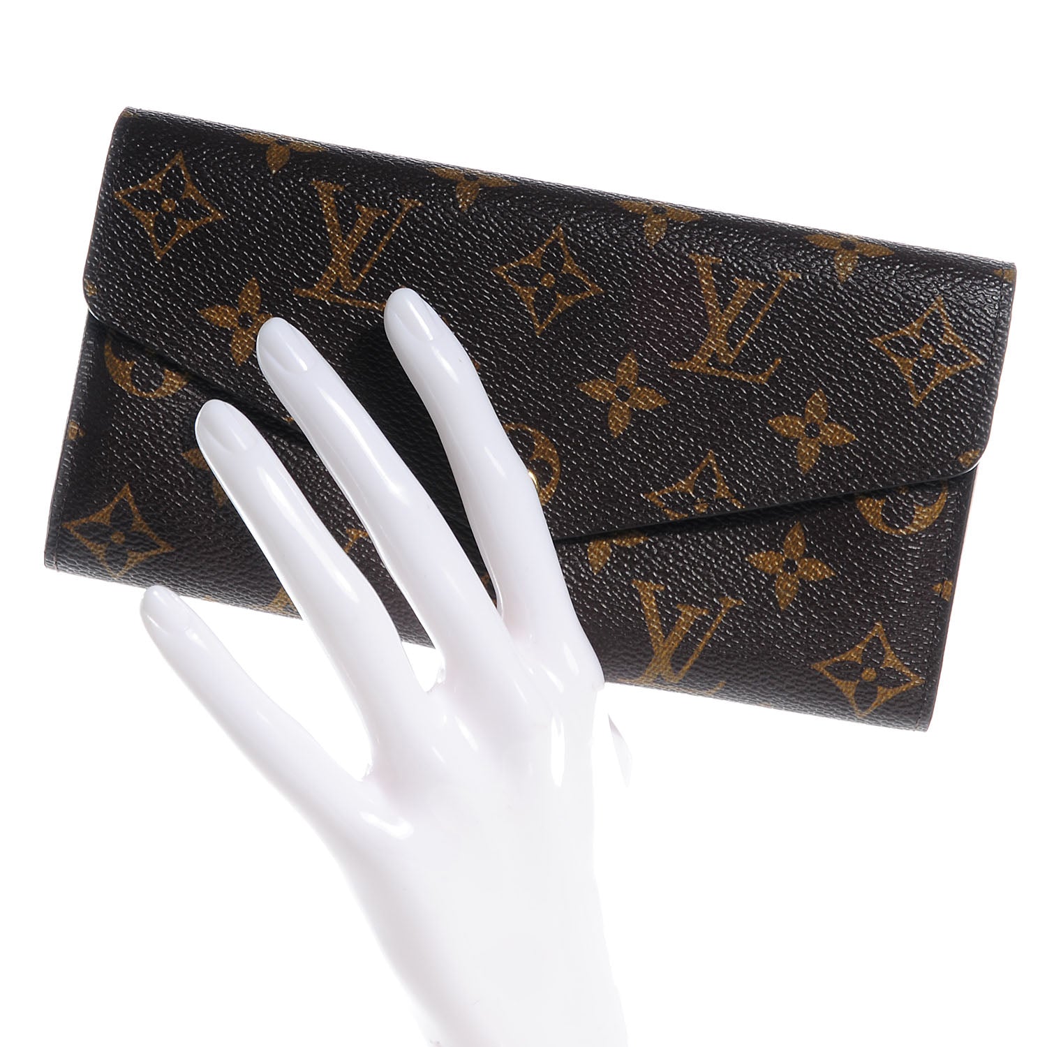 Louis Vuitton Monogram Sarah Wallet NM 2 of 7