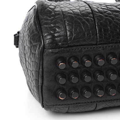 Alexander Wang Pebbled Lambskin Mini Rockie Black Matte Black Hardware 9 of 12