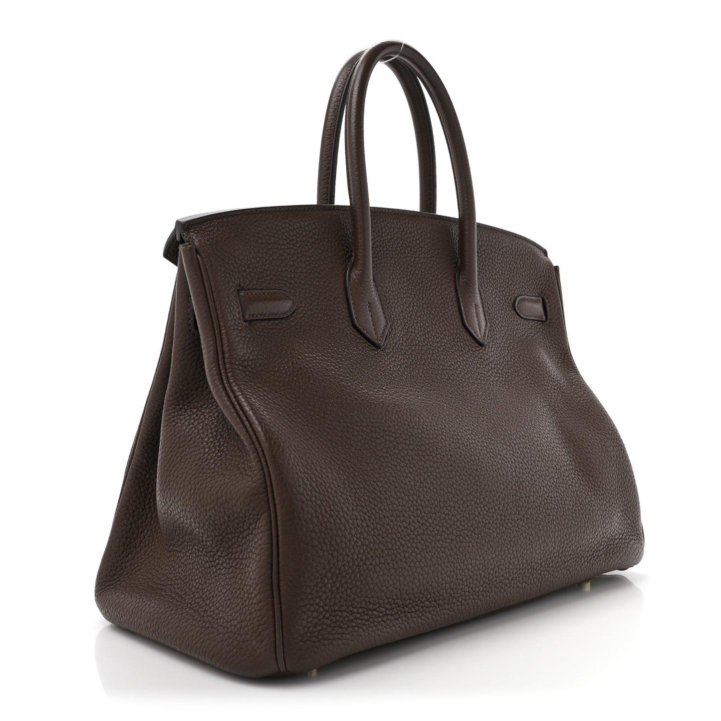 Taurillon Clemence Birkin 35 Chocolate