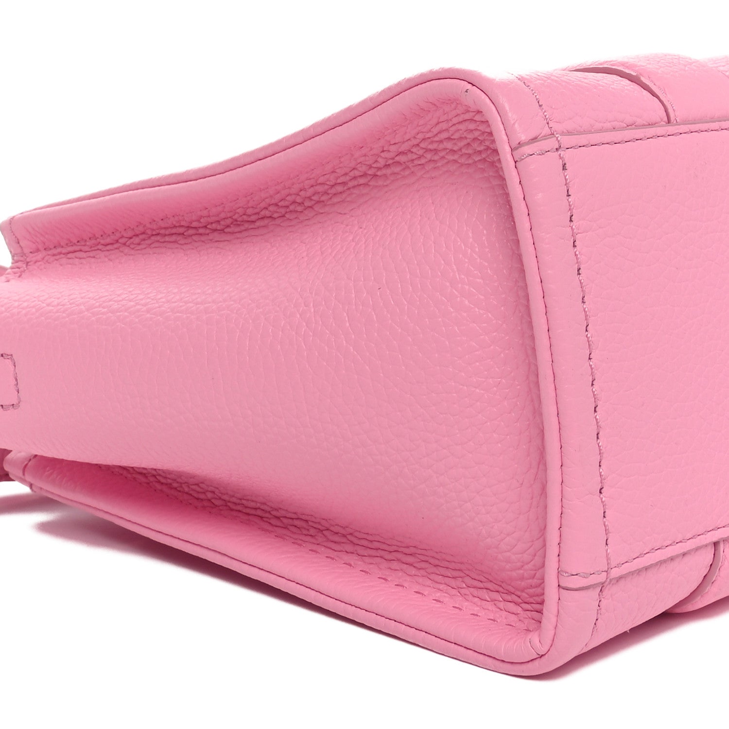 Marc Jacobs Grained Calfskin Small The Tote Bag Candy Pink 8 of 9