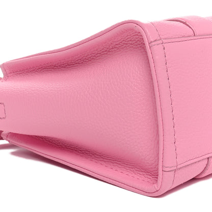 Marc Jacobs Grained Calfskin Small The Tote Bag Candy Pink 8 of 9