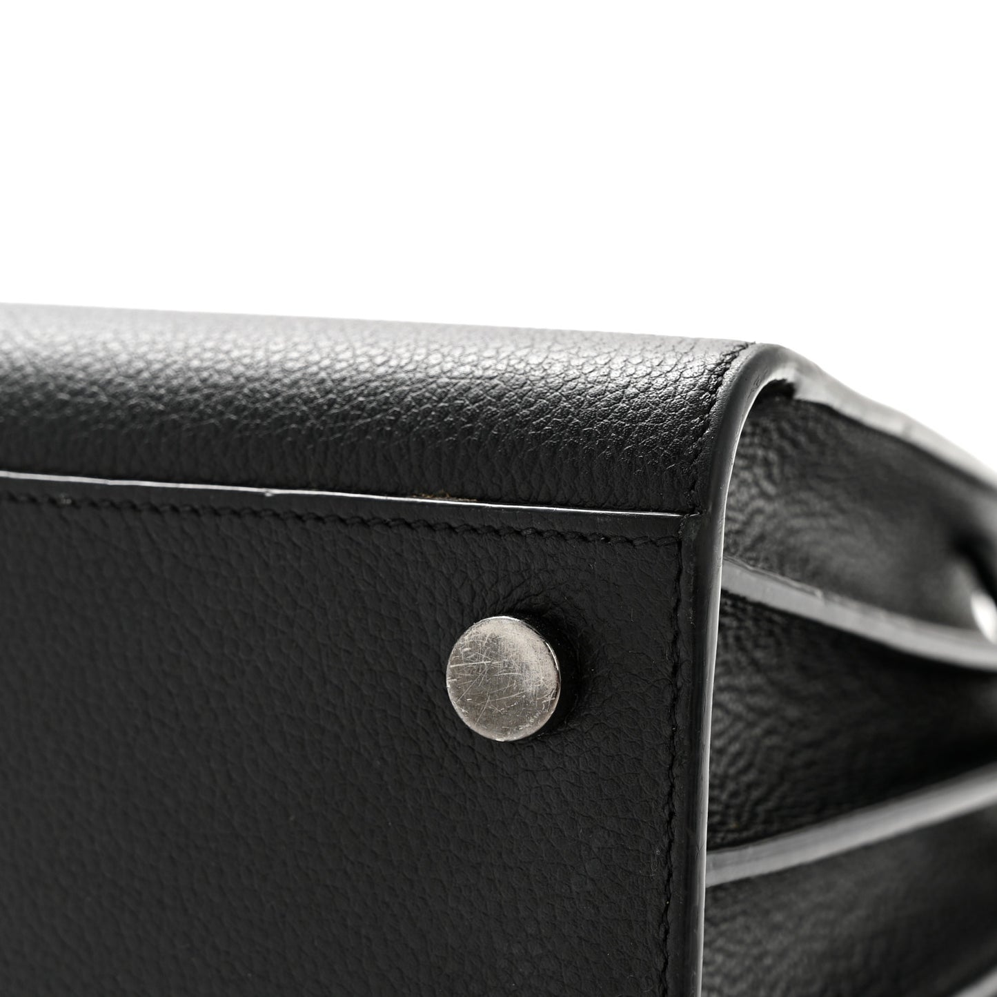 Calfskin Nano Sac De Jour Black