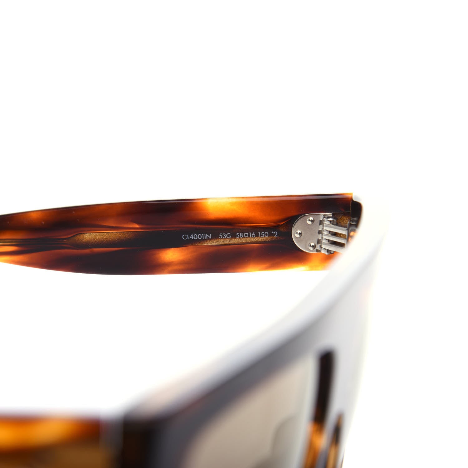 Celine Shadow Sunglasses CL4001IN Tortoise 6 of 6