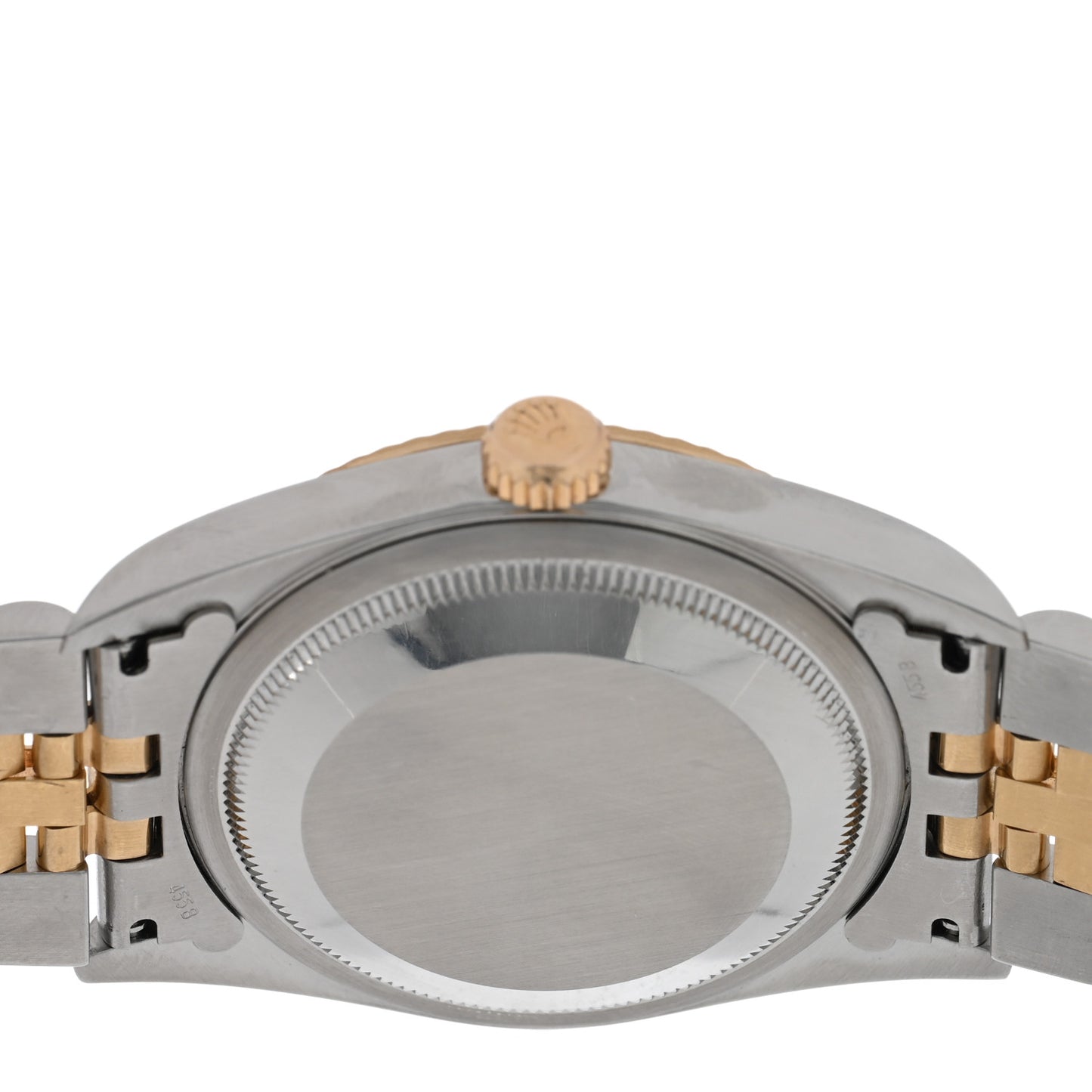 Stainless Steel 18K Yellow Gold Diamond 36mm Oyster Perpetual Datejust Watch Champagne 16233