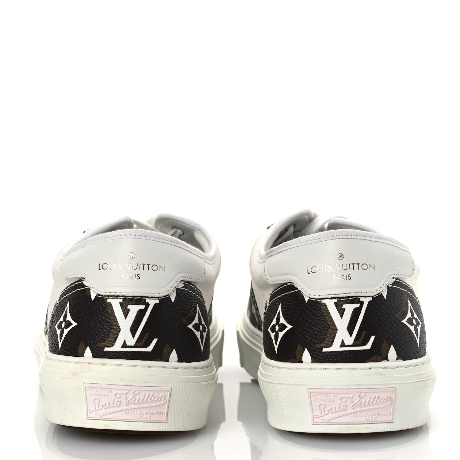 Louis Vuitton Monogram Mens Trocadero Sneakers 8.5 6 of 14