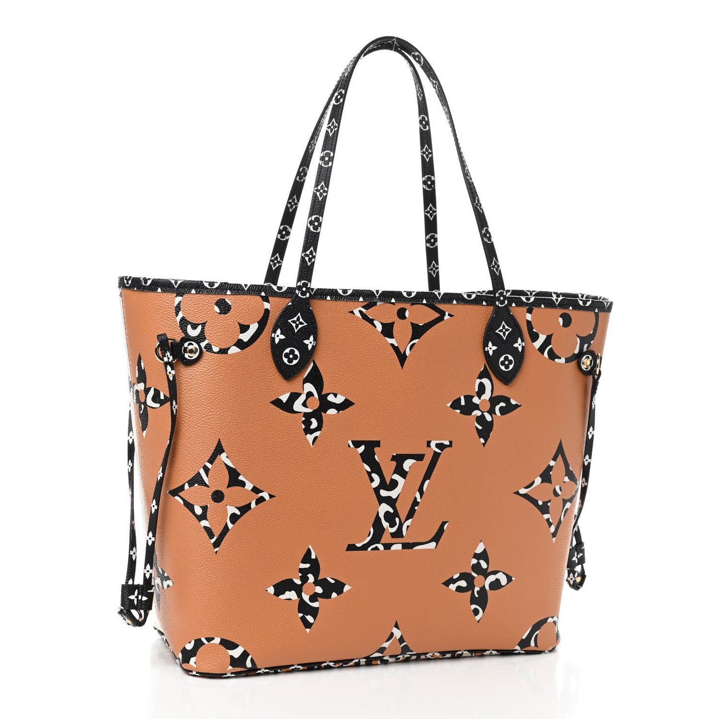 Monogram Giant Jungle Neverfull MM Ivory