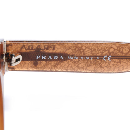 Prada Lace Sunglasses SPR 17O Brown 5 of 6