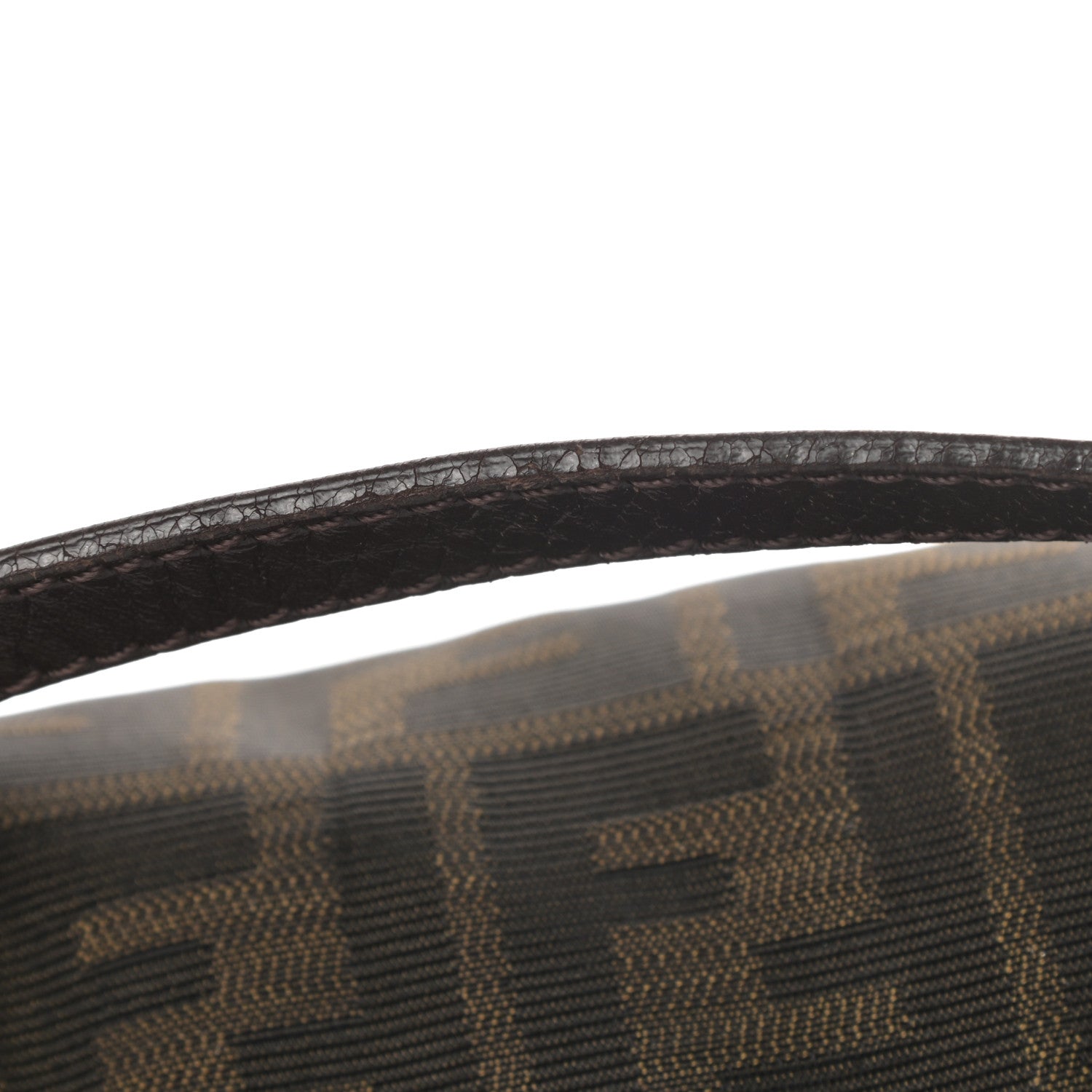 Fendi Zucca Small Chef Shoulder Bag Tobacco 14 of 16