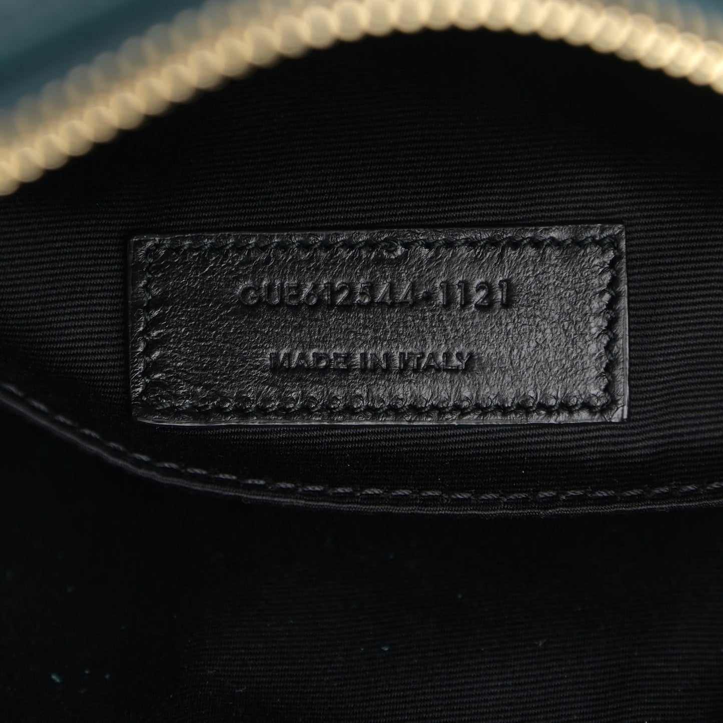 Calfskin Matelasse Monogram Lou Camera Bag Sea Turquoise