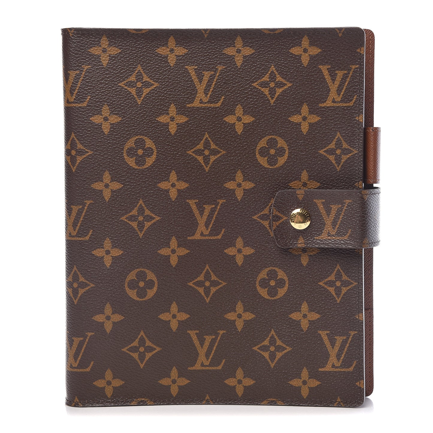 Monogram Large Ring Agenda Cover