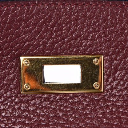 Hermes Fjord Kelly Sellier 35 Rouge H 25 of 36