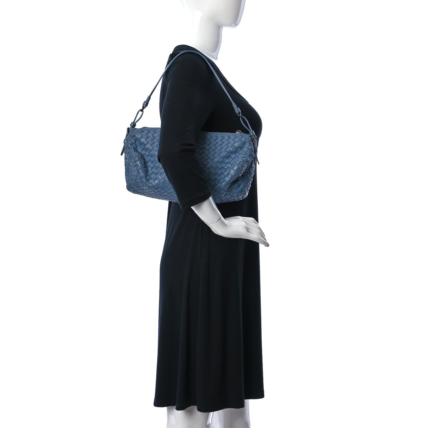 Bottega Veneta Nappa Intrecciato Seamless Hobo Krim 2 of 10