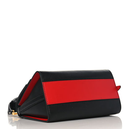 Alexander McQueen Calfskin The Small Story Bag Black Red 3 of 8