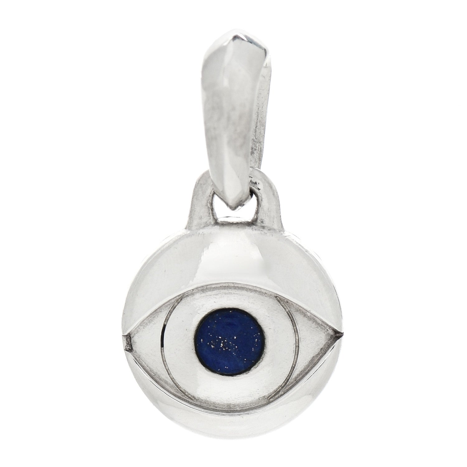 David Yurman Sterling Silver Lapis Lazuli Evil Eye Amulet Charm 1 of 4