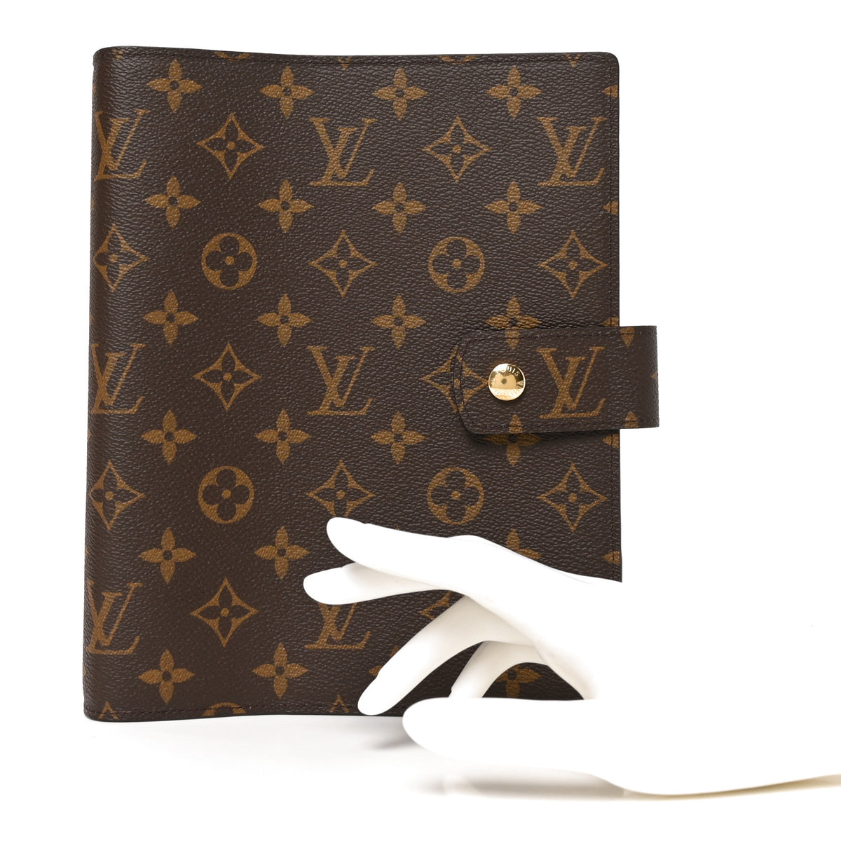 Monogram Large Ring Agenda Cover