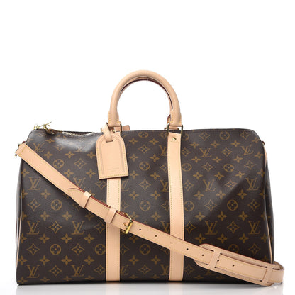Louis Vuitton Monogram Keepall Bandouliere 45 1 of 8