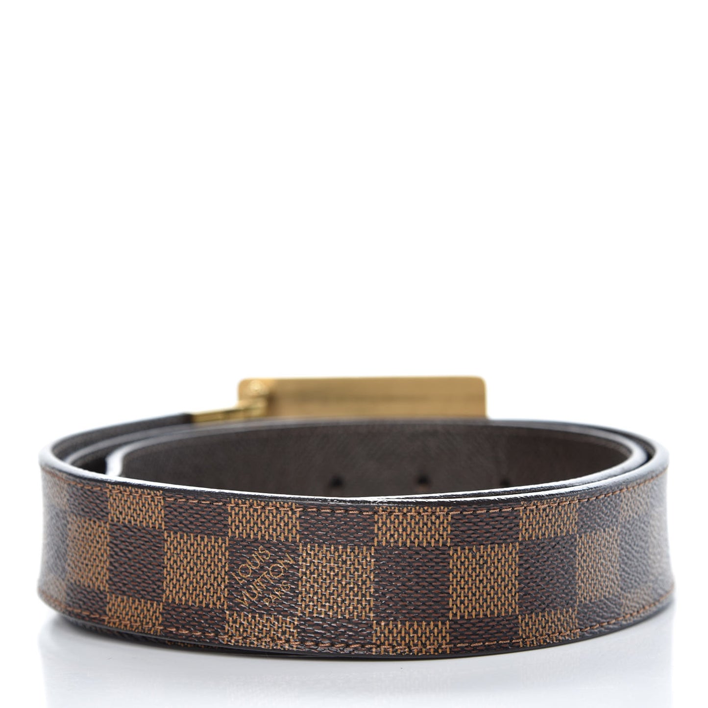 Damier Ebene 35mm Inventeur Reversible Belt 95 38