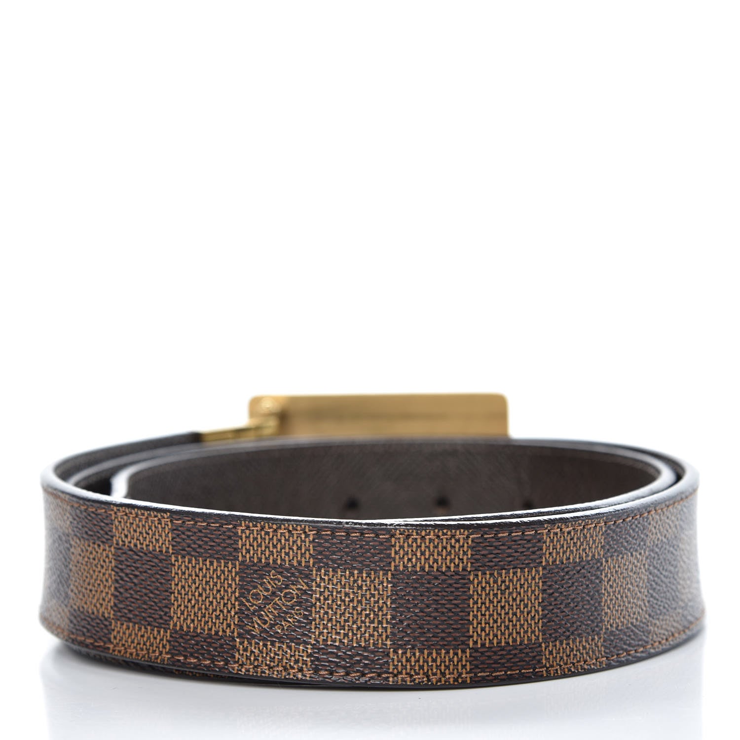 Louis Vuitton Damier Ebene 35mm Inventeur Reversible Belt 95 38 3 of 8