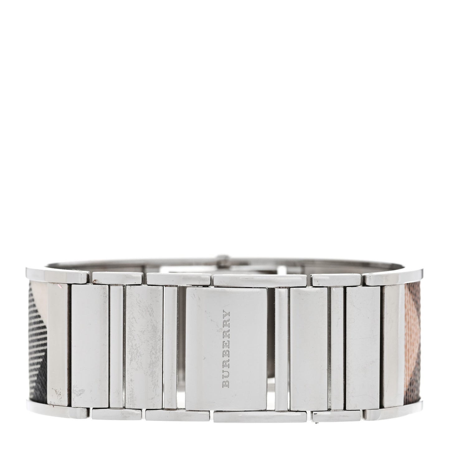 Stainless Steel Calfskin 23mm Classic Quartz Watch Silver BU4933