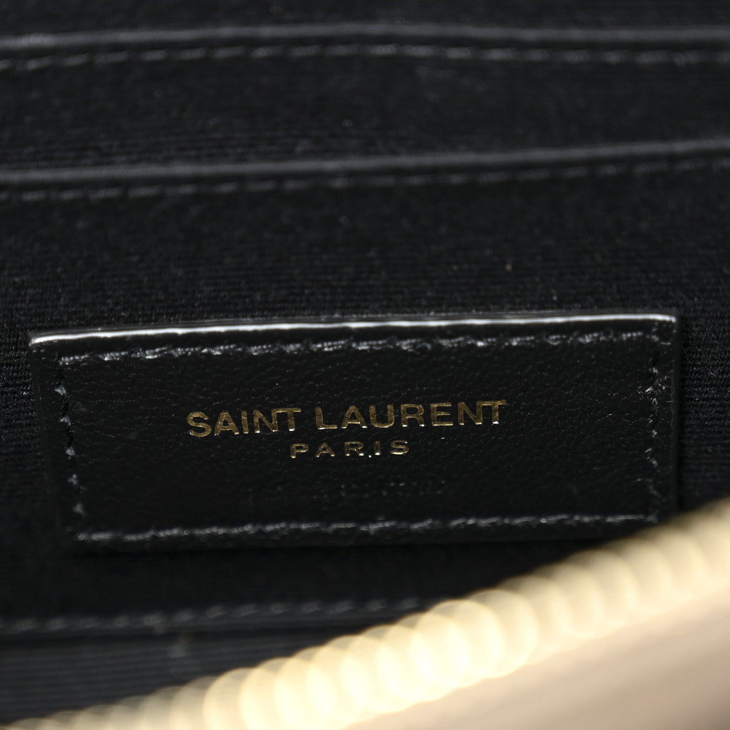 Grained Lambskin Quilted Mini Becky Double Zip Bag Taupe
