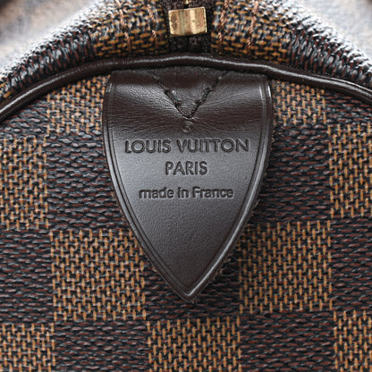 Louis Vuitton Damier Ebene Speedy 30 8 of 9