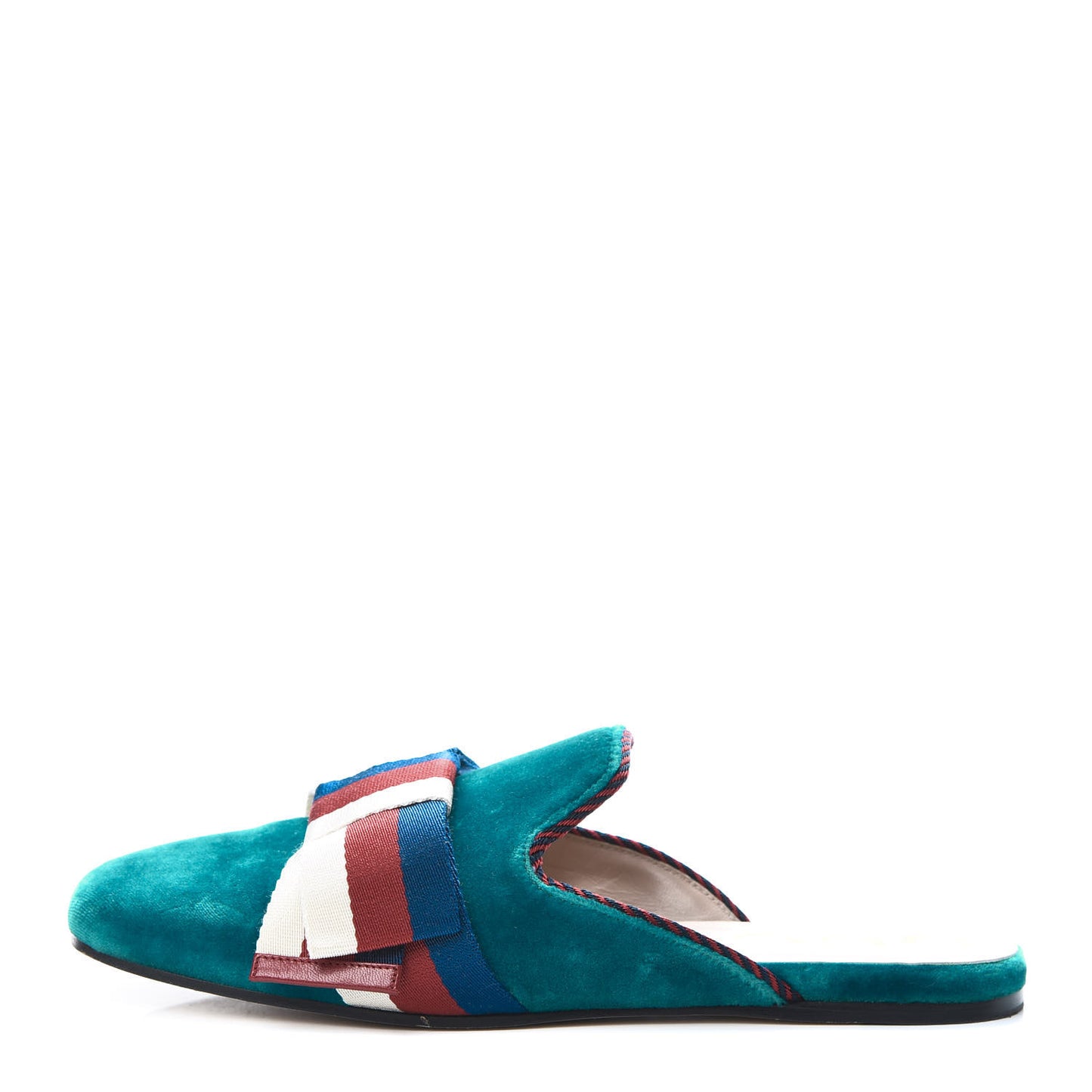 Softy Velvet Sylvie Bow Slippers 38 Pavone