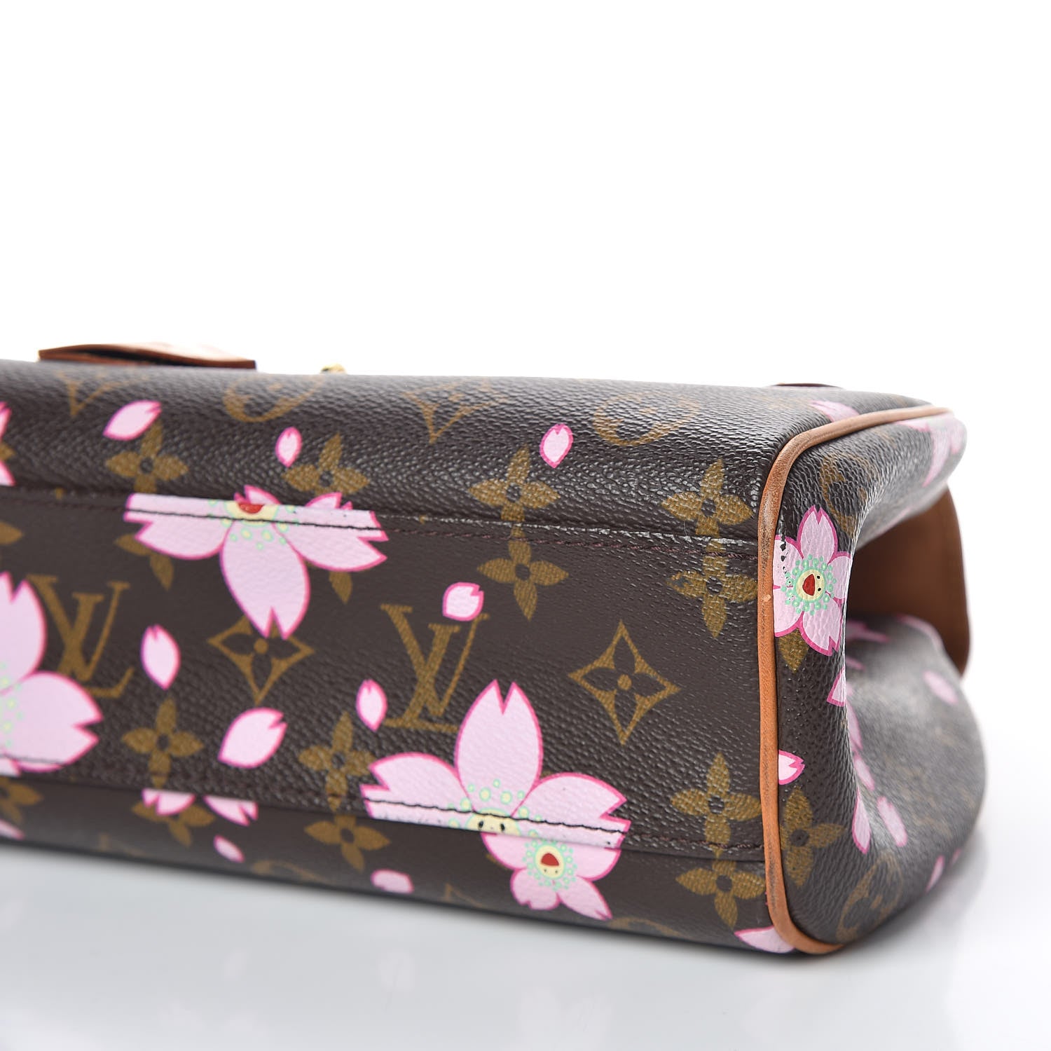 Louis Vuitton Monogram Cherry Blossom Sac Retro Bag Brown 9 of 10