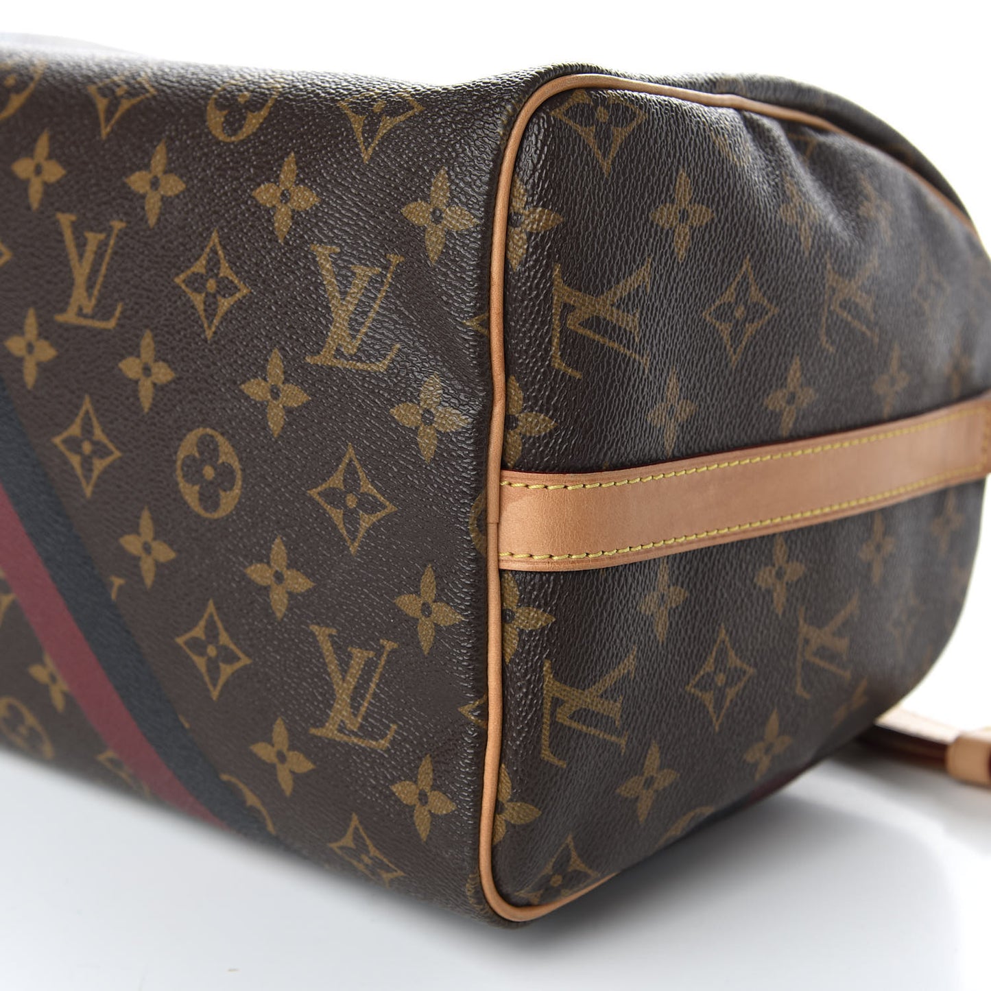 Monogram My LV Heritage Speedy Bandouliere 30 Bordeaux Black