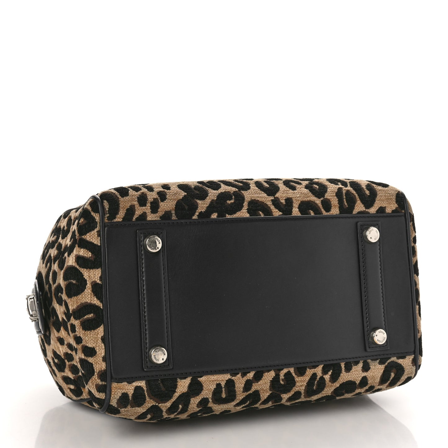 Jacquard Velvet Leopard Print Stephen Sprouse Speedy