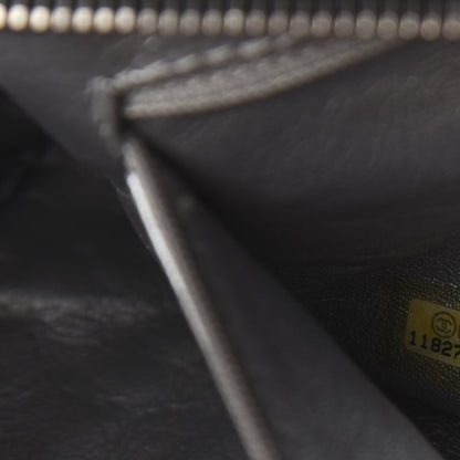 Chanel Patent Medium Luxe Ligne Bowler Black 6 of 9